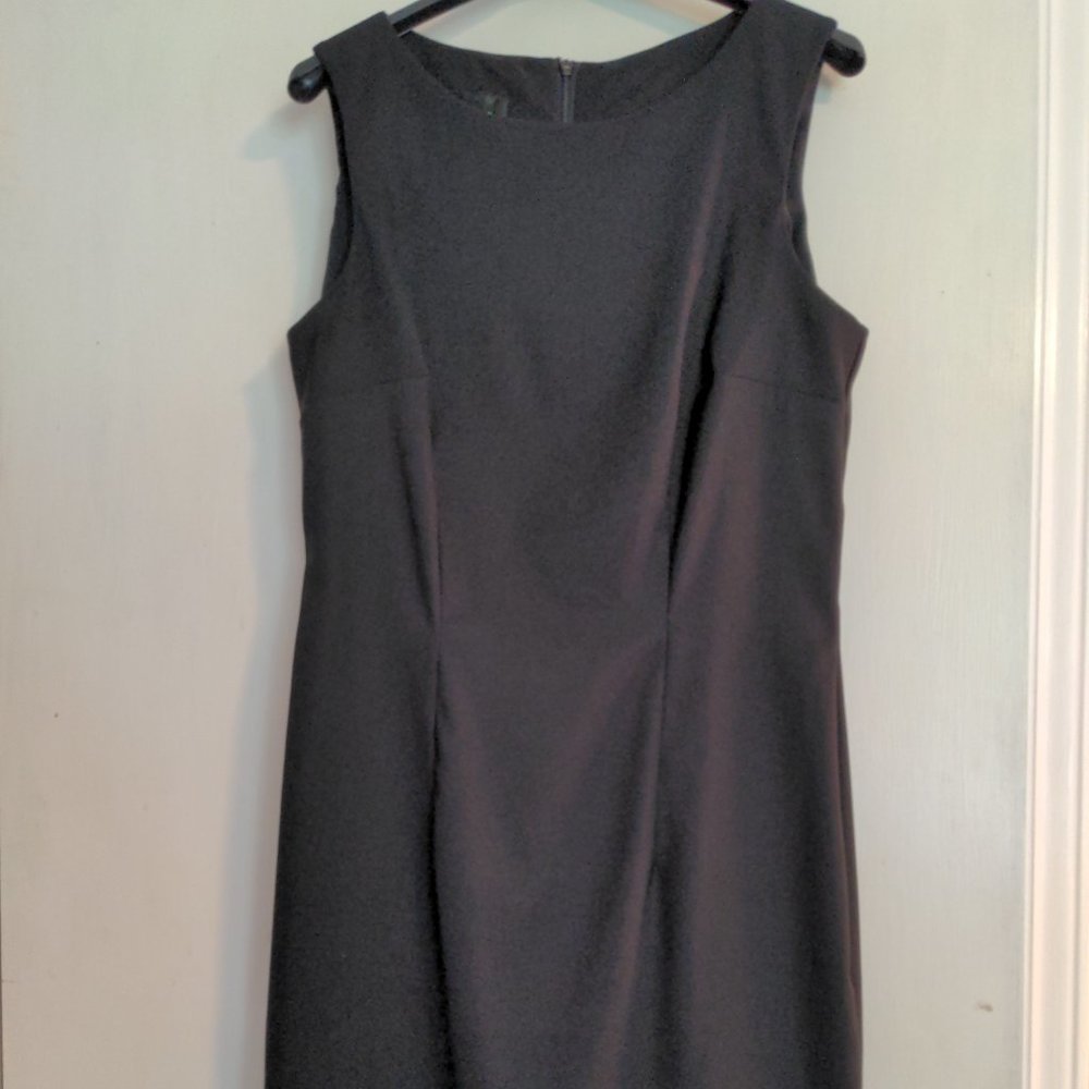 AB Studio Black Sheath Dress size 6